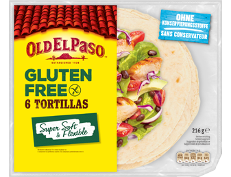 gluten free tortilla original